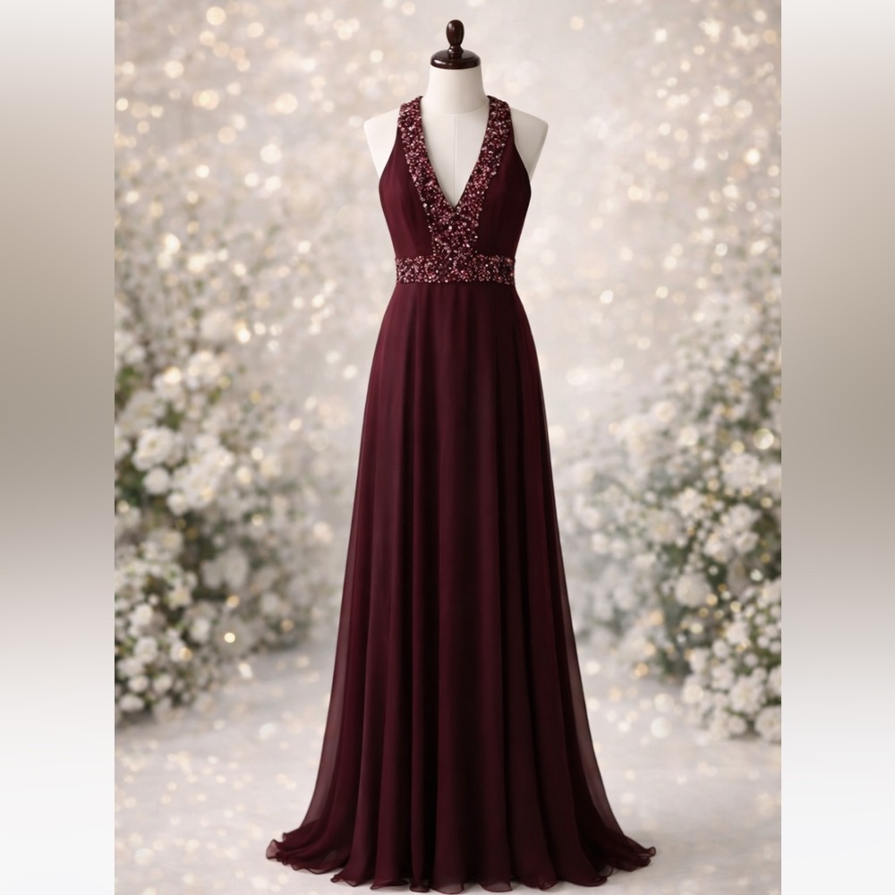 Dress the population formal gown sparkly dress
